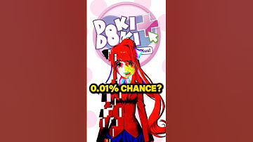 The RAREST Glitches | Doki Doki Literature Club #anime #shorts