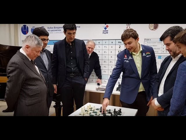 Chess Grandmasters Garry Kasparov Judit Polgar redaktionelt stock