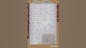 (Part- 2) Ellipse #ellipse #youtubeshorts #shorts #maths #mathematics #geometry #short #viral