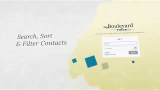 Search, Sort, & Filter Contacts