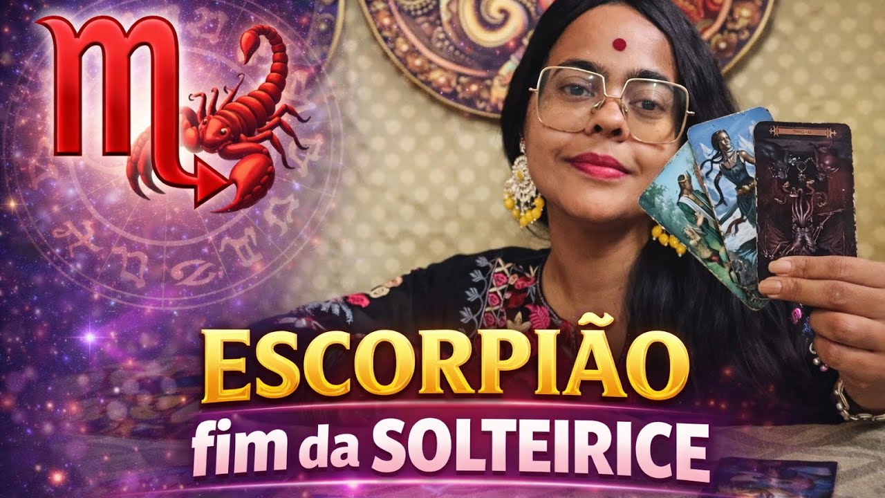 ESCORPIÃO♏️Fim da solitude,encontro com um grande amor 
