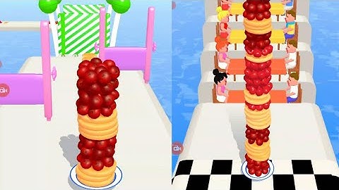 Pan Cake Run 🎂🎂 GamePlay Level 21 - 23 ( Android & IOS GamePlays )