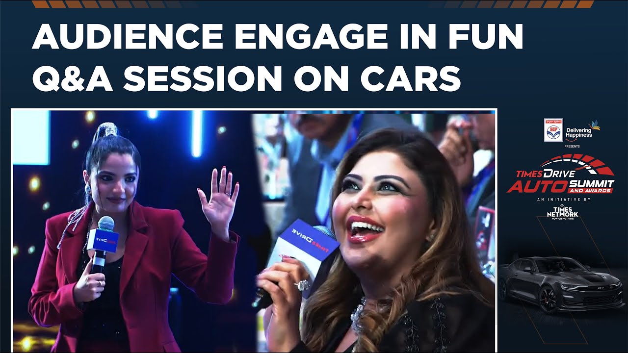 Fun Q&A Round With Audience On Cars At Times Drive Auto Summit & Awards |