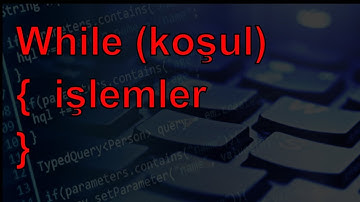 PİC PROGRAMLAMA DERS 1 5; CCS C Programlamada WHİLE Döngüsü