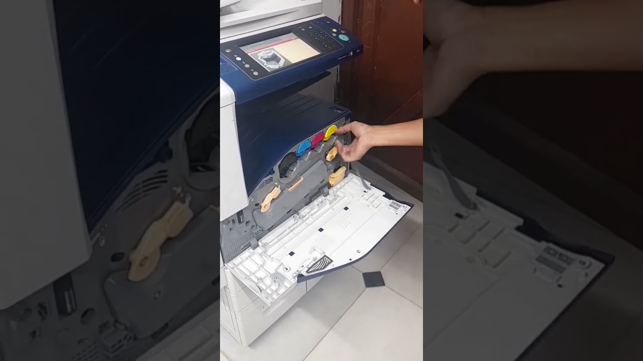 تجهيز ماكينه التصوير زيروكس  xerox 7835