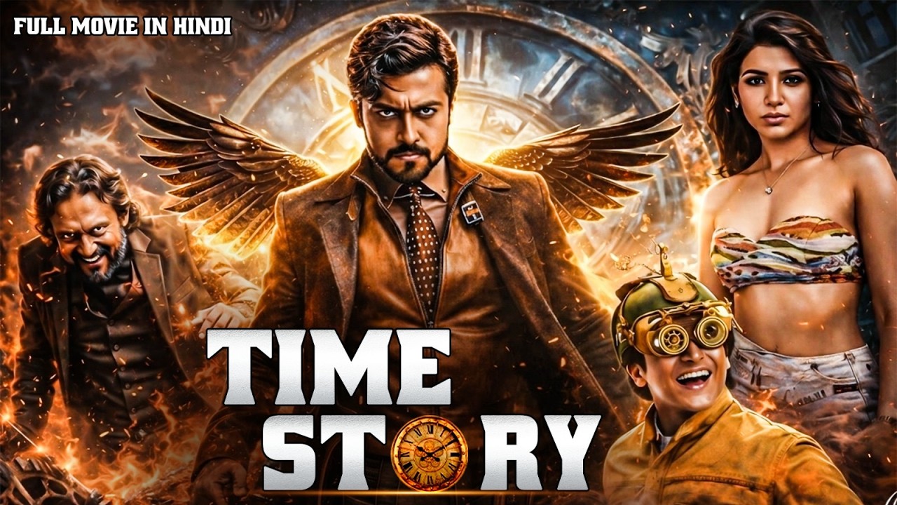 Time Story (Hindi) | Suriya | Samantha | खतरनाक टाइम मशीन की कहानी | South Sci-Fi Blockbuster Movie