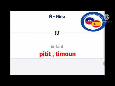 Aprann alfabèt panyòl la nan 6 minit / 26 mo espanyòl an kreyòl #parlerespagnolrapidement