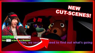 KREEKCRAFT REACTS TO THE 3 NEW DOGGY CUTSCENES (ROBLOX PIGGY NEW UPDATE + NEW SKINS!)