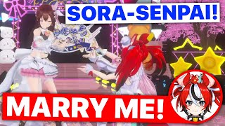 Bae Asks To Marry Sora (feat. Matsuri & Koyori / Hololive) [Eng Subs]