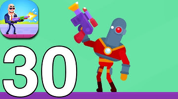 Hitmaster - Ricochet Mode Gameplay Walkthrough Levels 51-60 Part 30 (iOS,android)