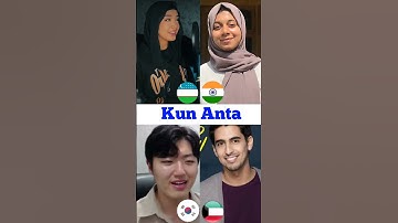 Thumbnail of Kun Anta 💖 Who Song Is Better ❓#humood_alkhudher #muibmusic #uzbekistan #india #shorts