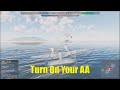 War Thunder Replay Naval Realistic Battle || Bf 110 F2 || 3 (almost) Destroyers Kills
