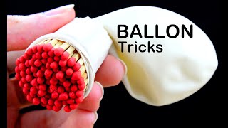 16 CREATIVE BALLON HACKS!