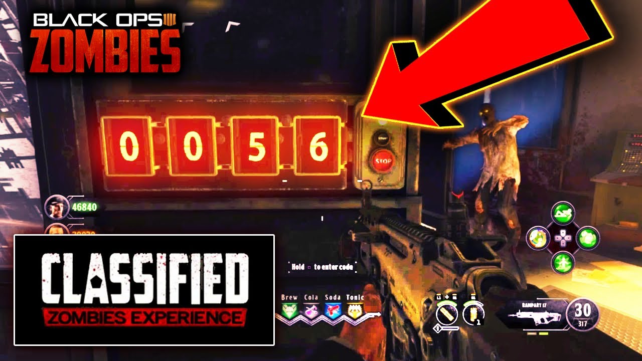 BO4 CLASSIFIED 4 DIGIT Code CONFIRMED (FIRST IN THE WORLD!!!!!!!) YouTube