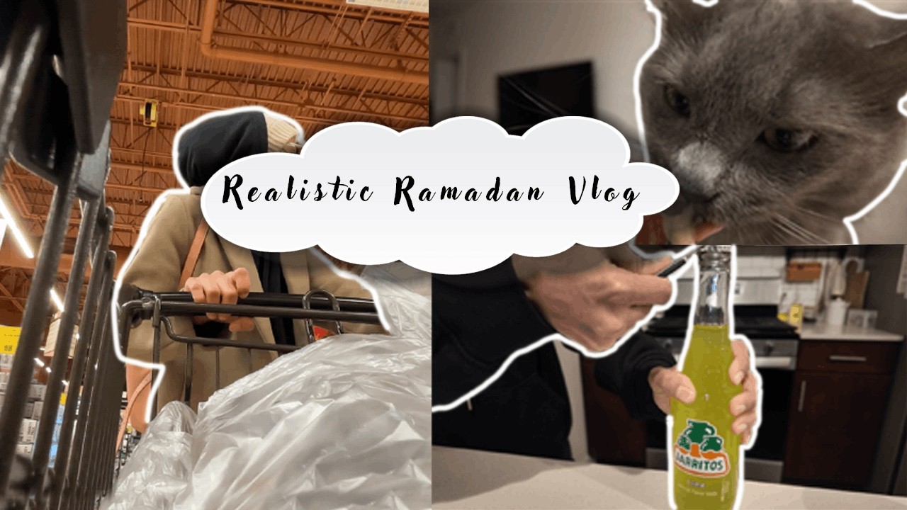 A Realistic Ramadan Day 8 | Grocery Run + Meet my cat