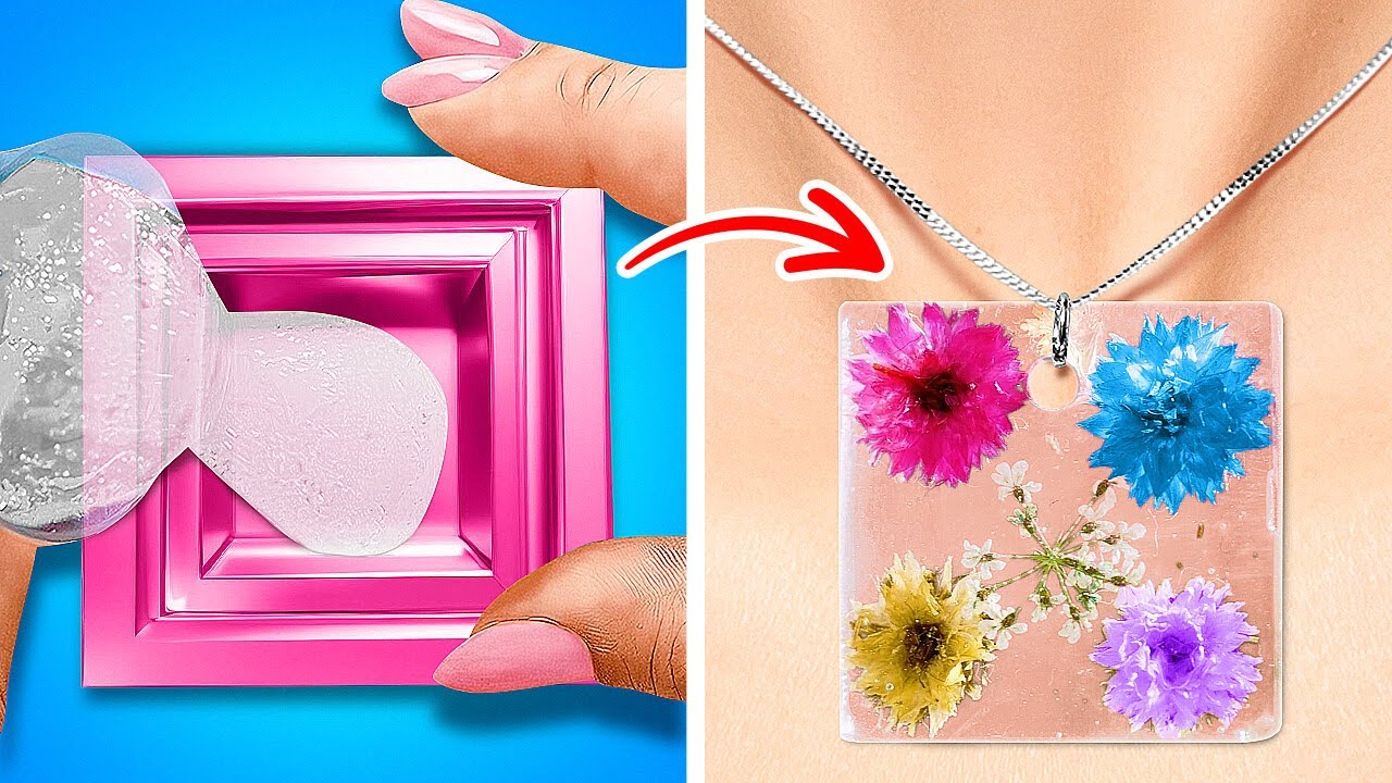 Fantastic Epoxy Resin Accessories & DIY Ideas And Amazing Glue Gun ...