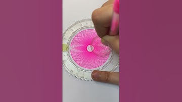 Satisfying Spirograph ASMR | Spiral Art Pattern for Relaxation! #art #shorts #spirograph #satisfying