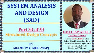 Structured Design Concepts in System Analysis and Design