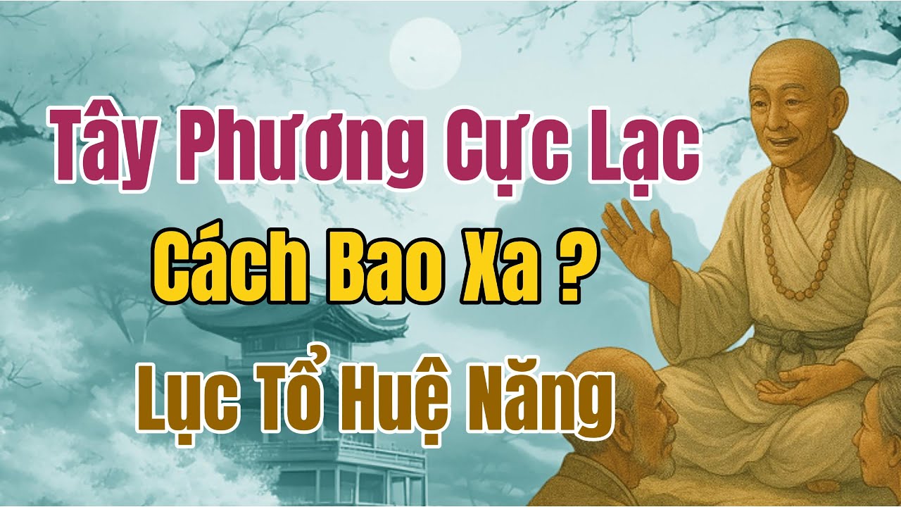 Tây Phương Cực Lạc Cách Bao Xa? Công Đức Chân Chính Là Gì? | Lời Dạy Lục Tổ Thiền Tông Huệ Năng
