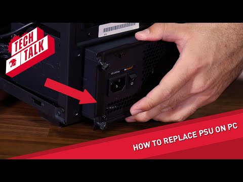 How to Replace PSU on PC - iBUYPOWER Tech Talk DIY PSU Replacement