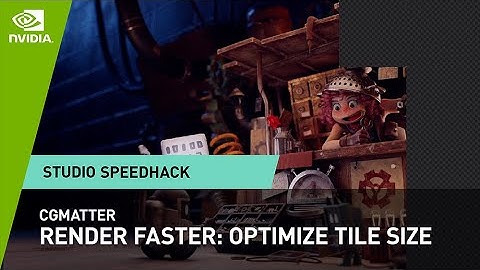 Beginner Tutorial: Render Faster in Blender using Tile Size Optimization w/ CGMatter