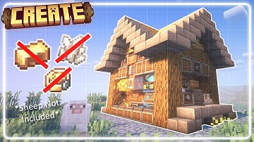 The BEST Self-Powered Starter Base In The Create Mod!