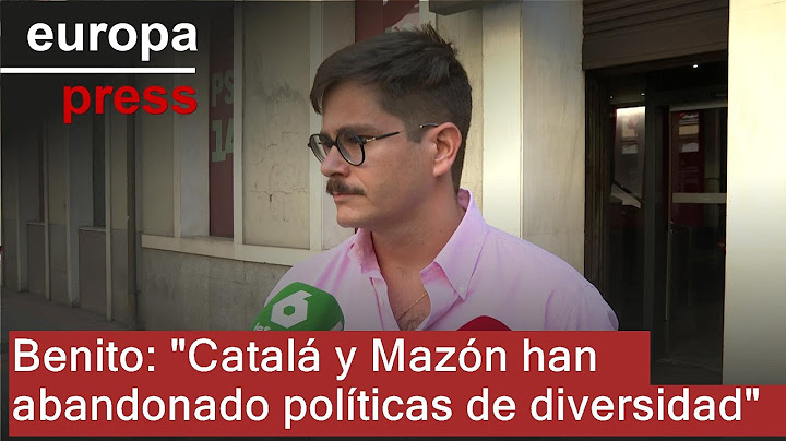 Antoni Benito (PSPV-PSOE): "Catalá y Mazón han abandonado políticas de diversidad del Botànic"
