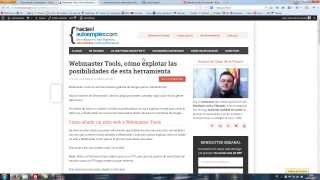 Cómo añadir un sitio nuevo en webmaster tools