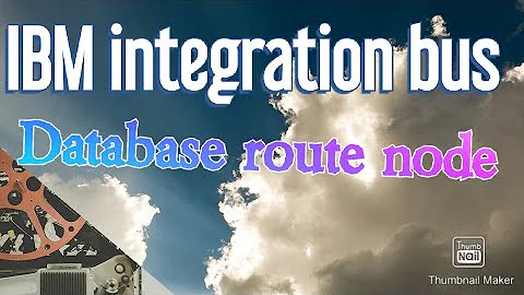 database routenode  in IBM integration bus|wmb|iib tutorials for beginners version 9.0 |10|by chinnu