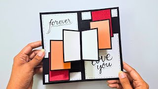 Diy Pop Up Card for Scrapbook | Cards For Scrapbook | scrapbook cards