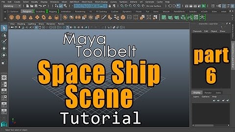 The Maya Toolbelt - Space Ship Scene Animation Tutorial - Part 6