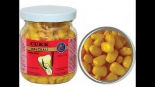 Кукуруза для трофейного карпа Cukk(Венгрия),хорошая насадка не по зубам плотве