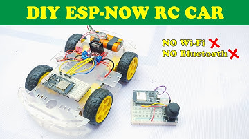 ESPNOW RC Car using ESP32 | Joystick Control Remote Car using ESP32