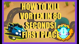 BTD6 (Ranked) Vortex - How To Kill Vortex In 1:20!! - Top 50 Guide w/commentary - End Of The Road
Hi everyone, VeDAN here. Thank you for tuning in and all the support.
This is how I killed each tier to secure top 50 and it is currently first place! Be prepared to practise with your engigon - it can take a while! Also, T5 is crucial that you nail it - spike storms were a nice addition for extra damage. Remember, only D21 engigon is needed for T4! I always get a little higher just to be safe ;) Hope it helps!
Feel free to join our discord community with some top players there to help :) Whether you want to optimise your run, get general tips or just chill and meet some new friends, you can do that there -
Discord Link : https://discord.gg/JUqMp6Qq3D
Cheers guys and happy bloons popping! :)
Dan and Van BTD6 (Ranked) Vortex - How To Kill Vortex In 1:20!! - Top 50 Guide w/commentary - End Of The Road