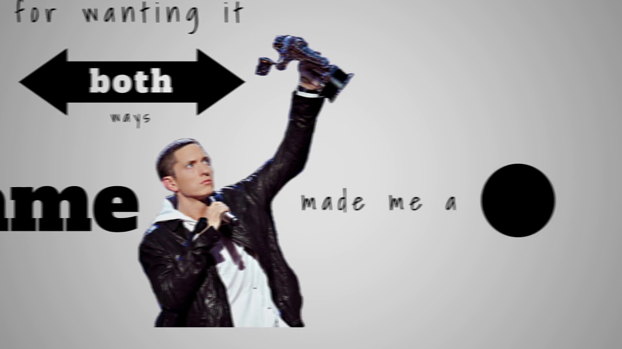 Eminem ft. Rihanna - The Monster [Kinetic Typography] (Lyric Video ...