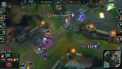 EU LCS Spring: OG vs. H2K | G2 vs. FNC - Ryze ult backdoor