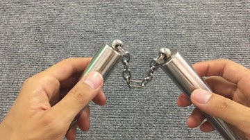 Côn nhị khúc inox trục xoay chuông cao cấp - ShopDai.us