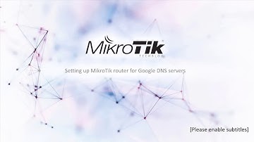 Tutorial- Configuração do  Mikrotik Router para servidores DNS do Google