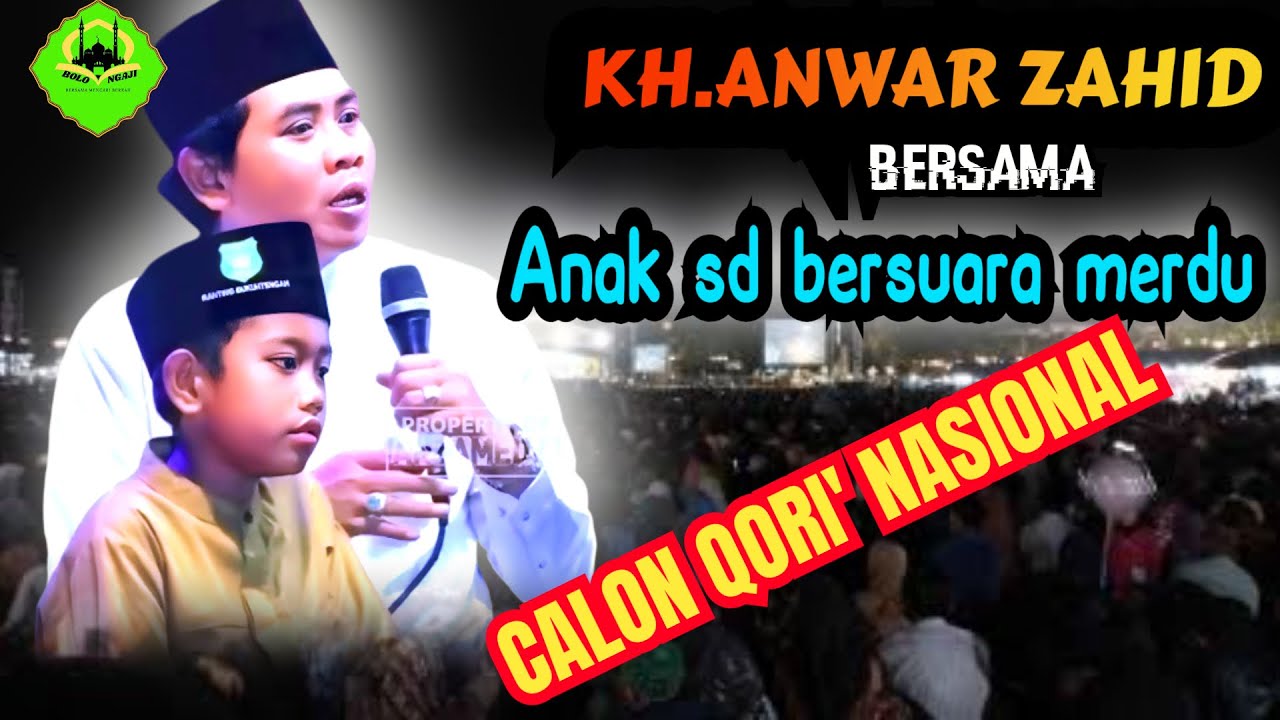 🔴MASIH SD SUARA DAN CENGKOKNYA BIKIN ABAH ANZA TERPUKAU||CALON QORI' NASIONAL 
