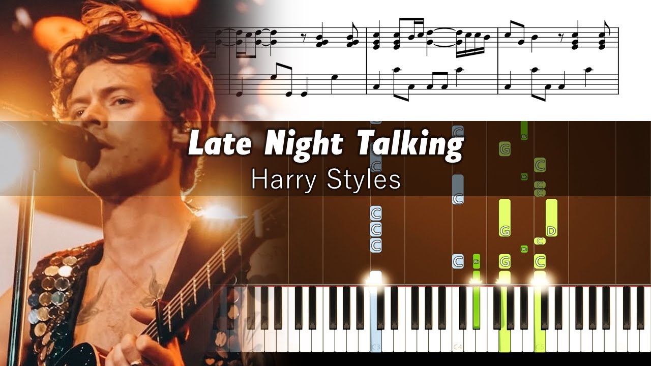 Talking to the night. Harry Styles late Night talking перевод.