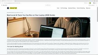 Best Local AI Tools You Can Run on Your Laptop 2026 Guide