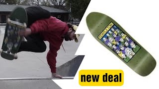Ed Templeton New Deal Remake skate deck - YouTube