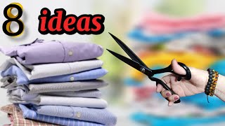 : Amazing recycling with old clothes  !!Make new clothes with zero expense/8 amazing ideas 