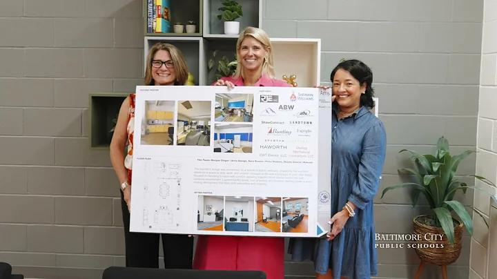 Baltimore City Schools Teachers Lounge Ribbon Cutting – Dr. Nathan A. Pitts-Ashburton Elem/Middle