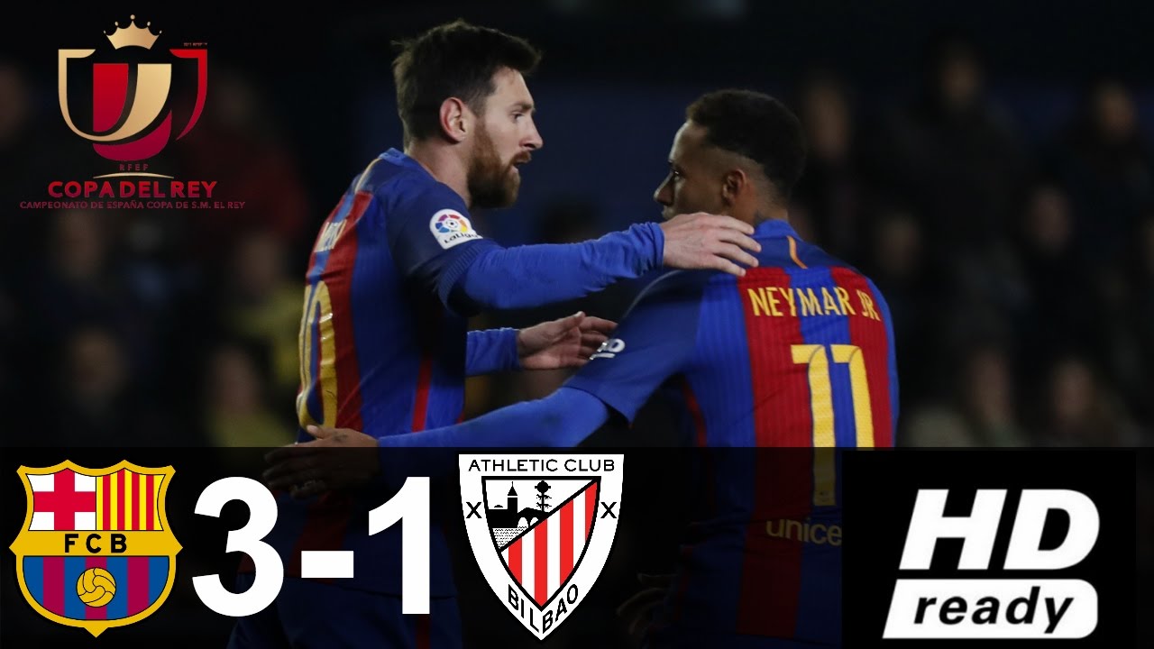 FC Barcelona vs Athletic Bilbao 31 All Goals/ Extended Highlights Copa Del Rey 11/1/17 FC Barcelona vs Athletic Bilbao 31 All Goals/ Extended Highlights Copa Del Rey 11/1/17