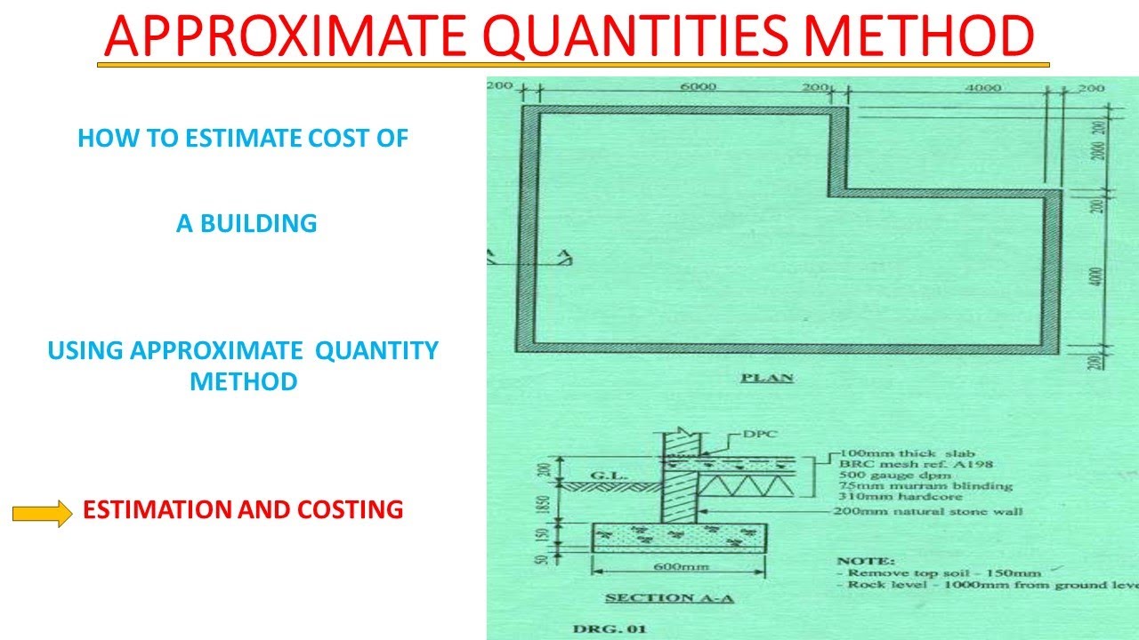 HOW TO APPROXIMATE COST OF A BUILDING USING APPROXIMATE QUANTITIES how-to-approximate-cost-of-a-building-using-approximate-quantities