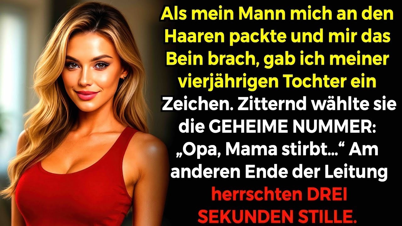 Mein Mann brach mir das Bein wegen Affäre. Geheimer Anruf der 4-jährigen Tochter änderte alles.