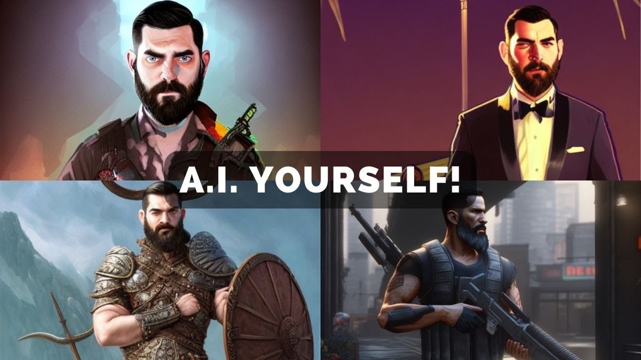 Inject Yourself into the AI and Make Any Image With Your Face! (100%