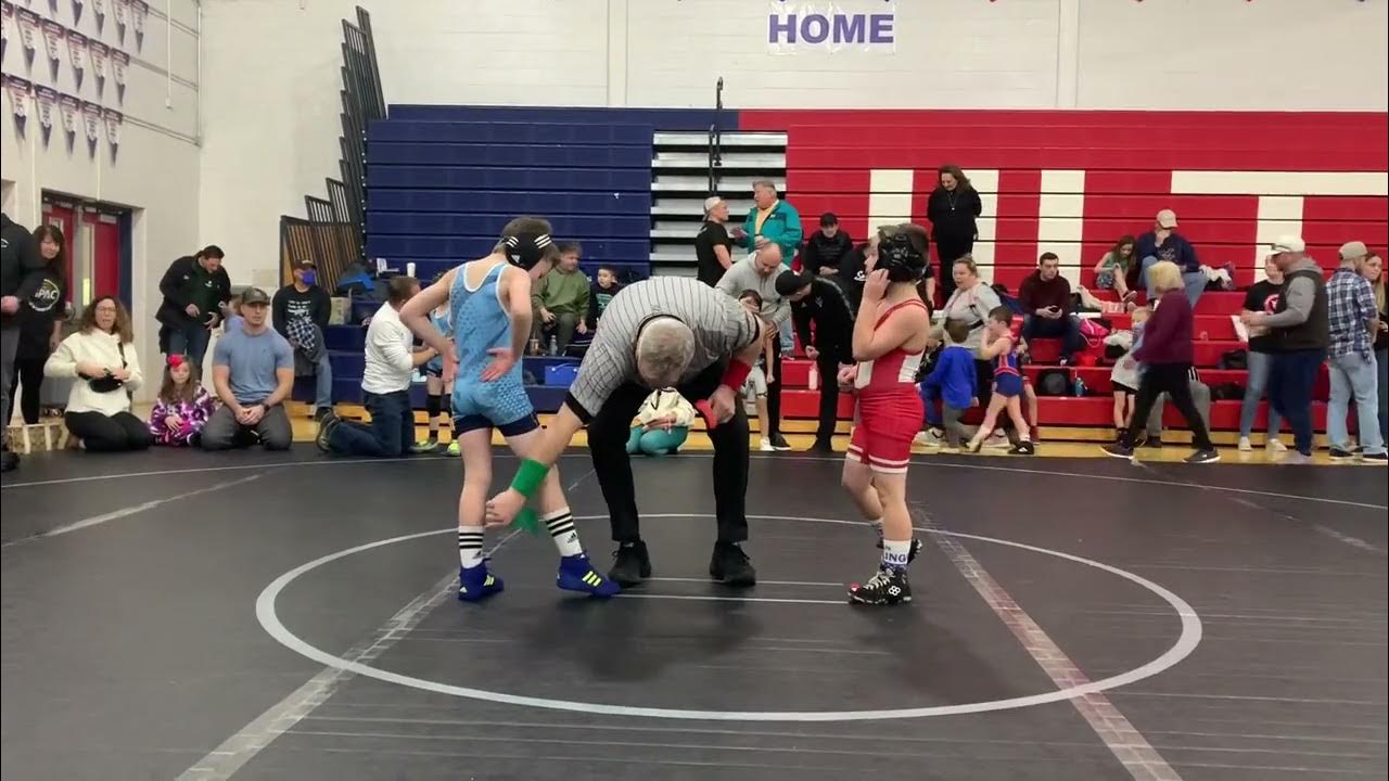 Fisler youth wrestling tournament. 65 lb TOT division. Bryon Powell