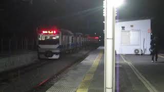 水戸線 回8725M E531系3000番台K555編成 KY出場 友部駅発車 2019.12.04